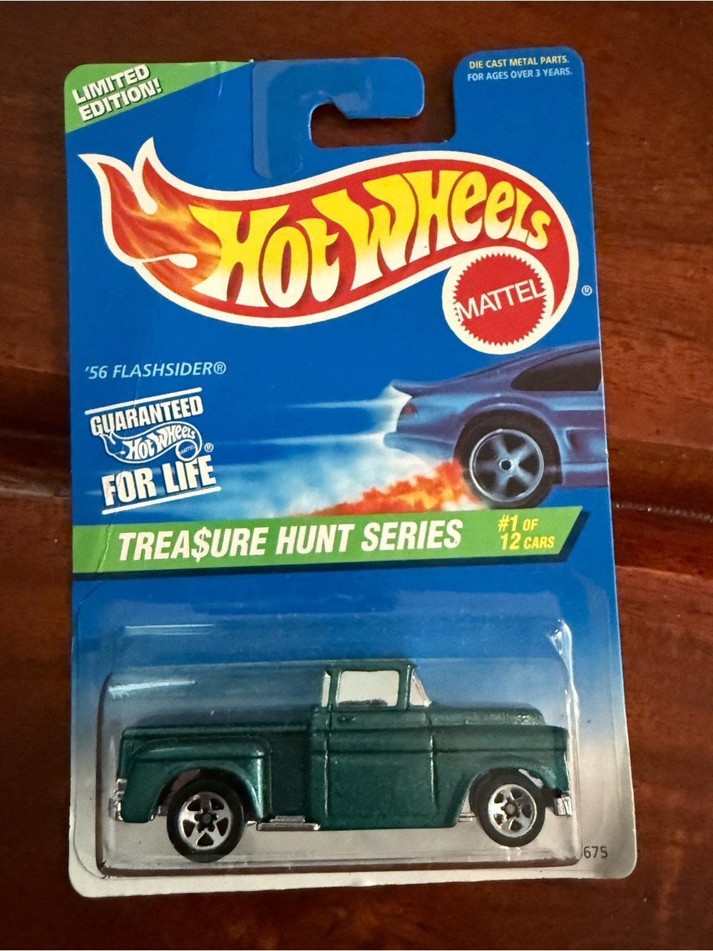 Hot Wheels '56 Flashsider 1997 Treasure Hunt Series Collectible - #1 of 12